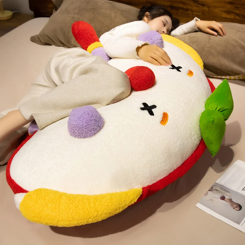 80cm Cartoon Personality Clown Creative Circus Plush Pillow Sofa Cushion Chair Pillow Sleep Companion Doll