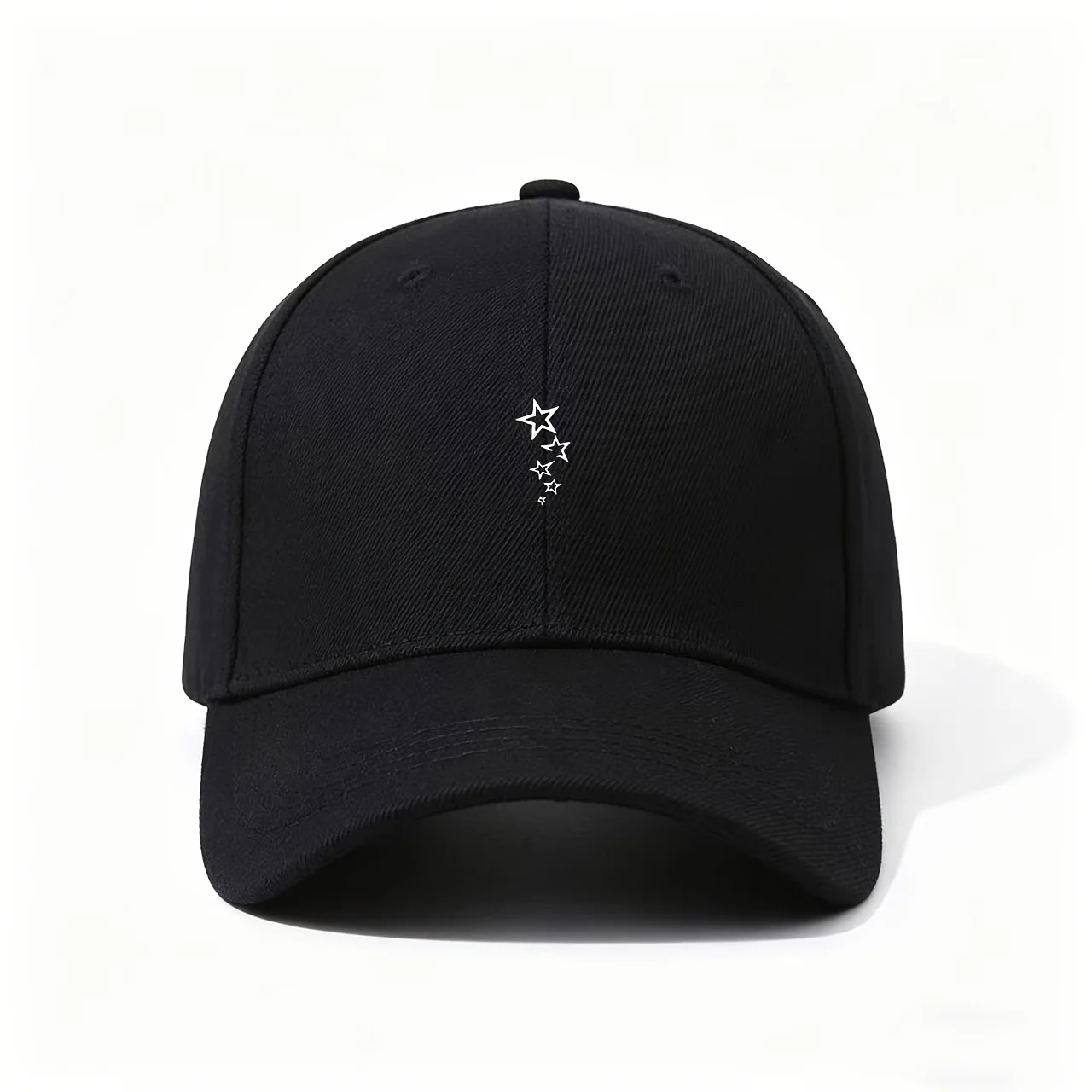 Adjustable Star Print Baseball Cap - Breathable Lightweight Suitable for Sports, Travel & Daily Wear, Skin-Friendly Cap with Sta