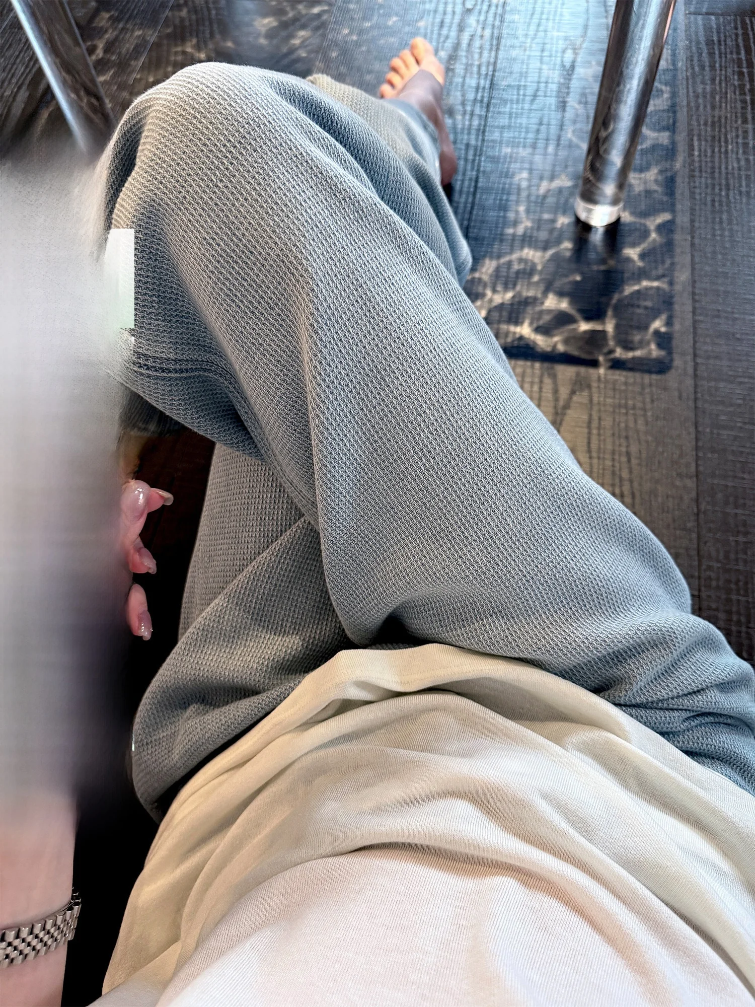 

Женские джинсы из плотной джинсовой ткани с сетчатой текстурой, весенние, хлопковые, широкие прямые брюки с высокой талией на молнии