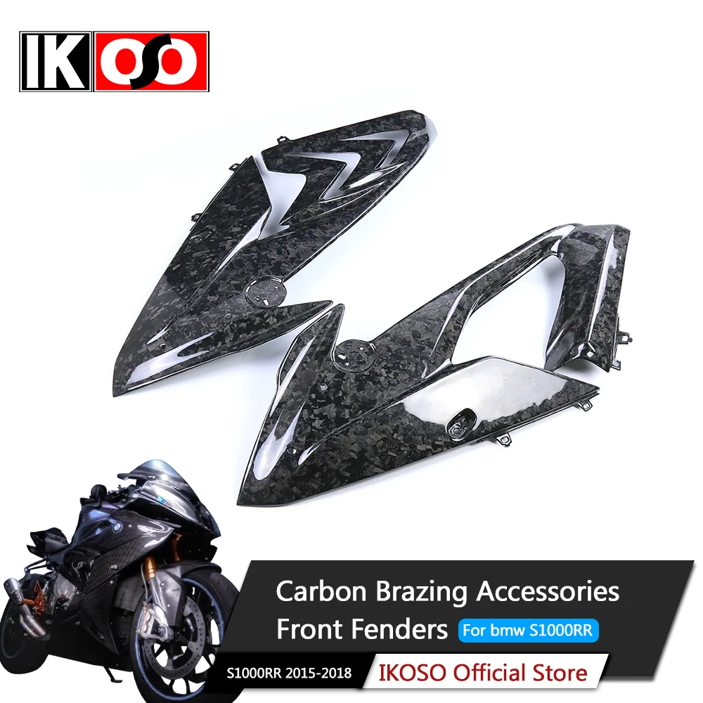 IKOSO for Motorcycle Bmw S1000RR Latest Accessories Conversion 3K Complete Carbon Fiber Exterior Parts Side Panels 2015-2018