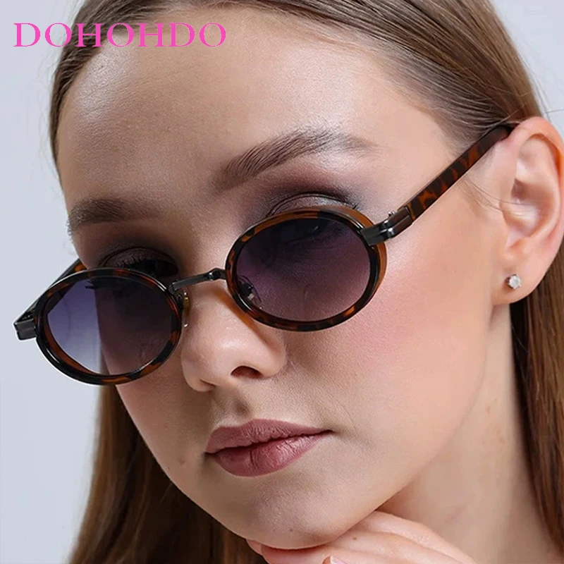 

Vintage Oval Thick Frame Women Sunglasses Brand Designer Men Sun Glasses Outdoor Driving Traveling Unisex Eyewear UV400 Lentes