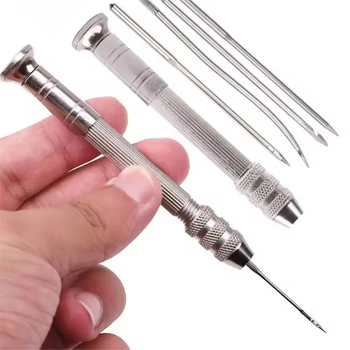 5Pcs Leather Sewing Awl Set, Multifunctional DIY Leathercraft Repair Tools for Shoes