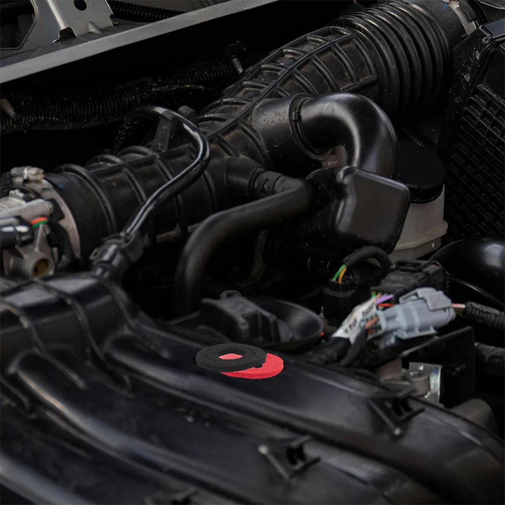 

10 шт. войлочные защитные прокладки для клемм, амортизирующие накладки, автомобильные аксессуары для клемм грузовиков и внедорожников