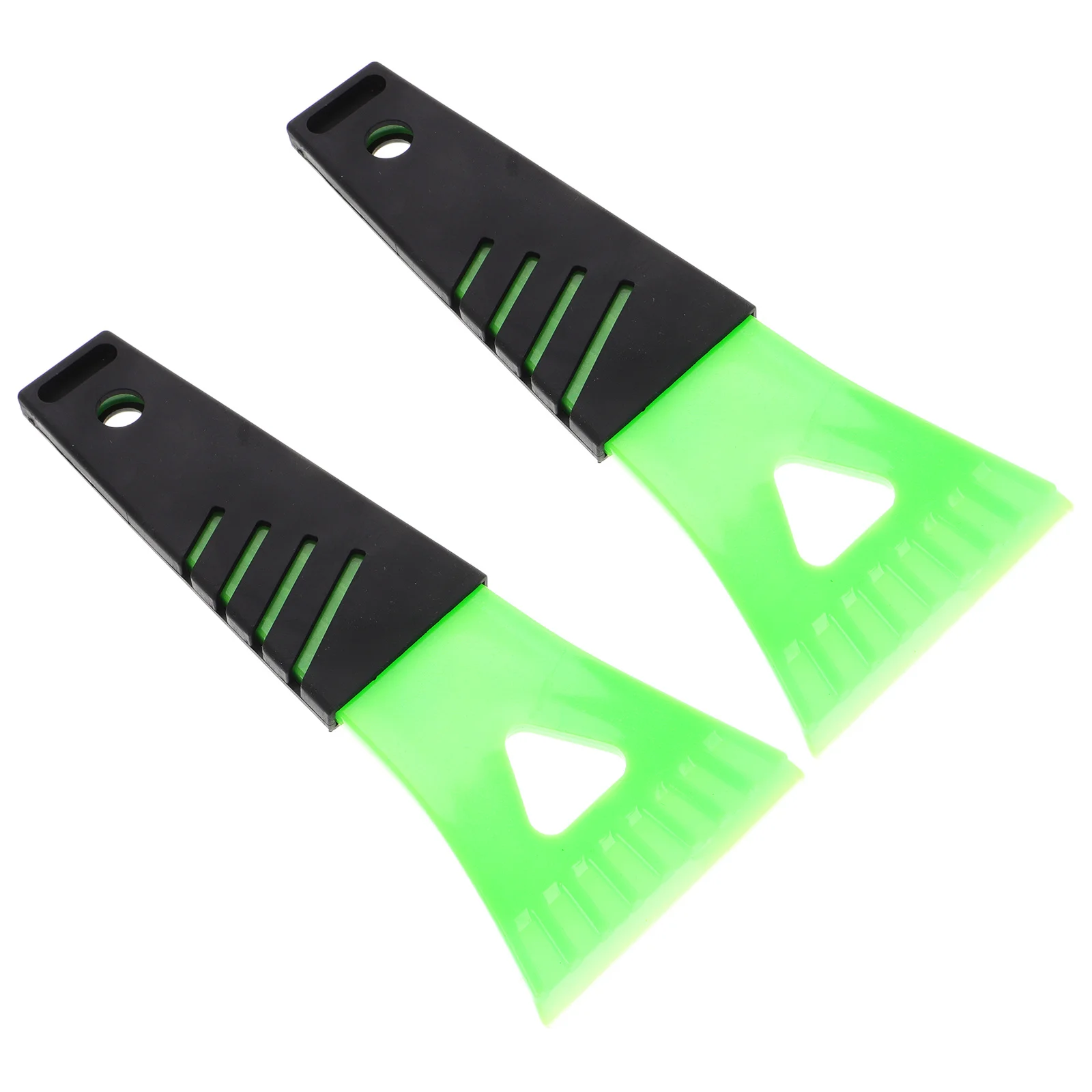 

2Pcs Mini Plastic Ice Scraper Portable Car Windshield Defrost Tool for Snow Removal and Kitchen Cleaning Automotive Winter