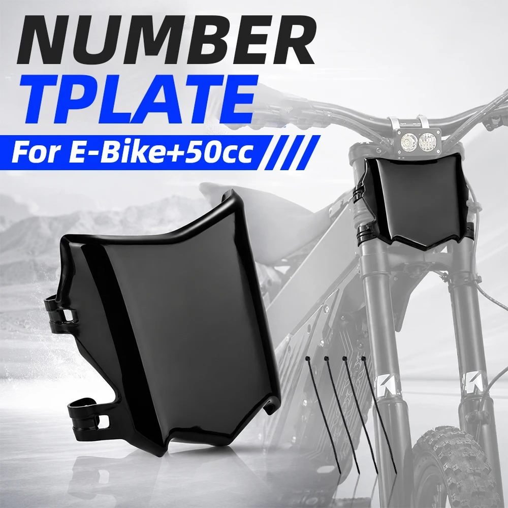 CHTNBO Motorcycle Accessories Number Plate For Surron LBX Tuttio Soleil 01 Talaria MX3/R MX4 MX5 XXX ETM RTR Stark Varg Q20 Dirt
