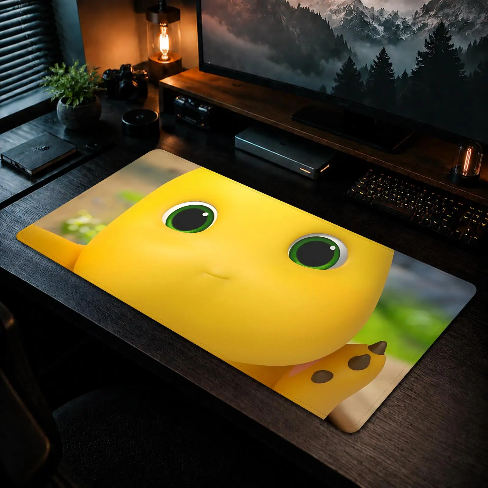 Nailong Mouse Pad Gaming office Non-slip Desk Mat Diy Mousepad Large Game Keyboard overlock