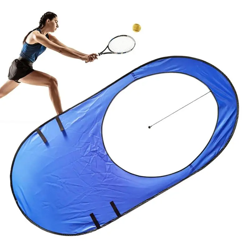 Tennis Training Target Net Portable Equipment For Tennis Hitting Practice Portable Large Oncourt Offcourt Tennis And Golf Target