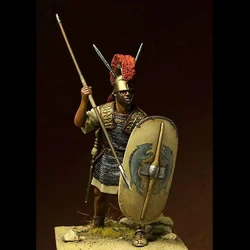 Resin soldier 1/24 75mm   ancient ROMAN   warrior stand   Model Unassambled Unpainted  Figure Building Kit