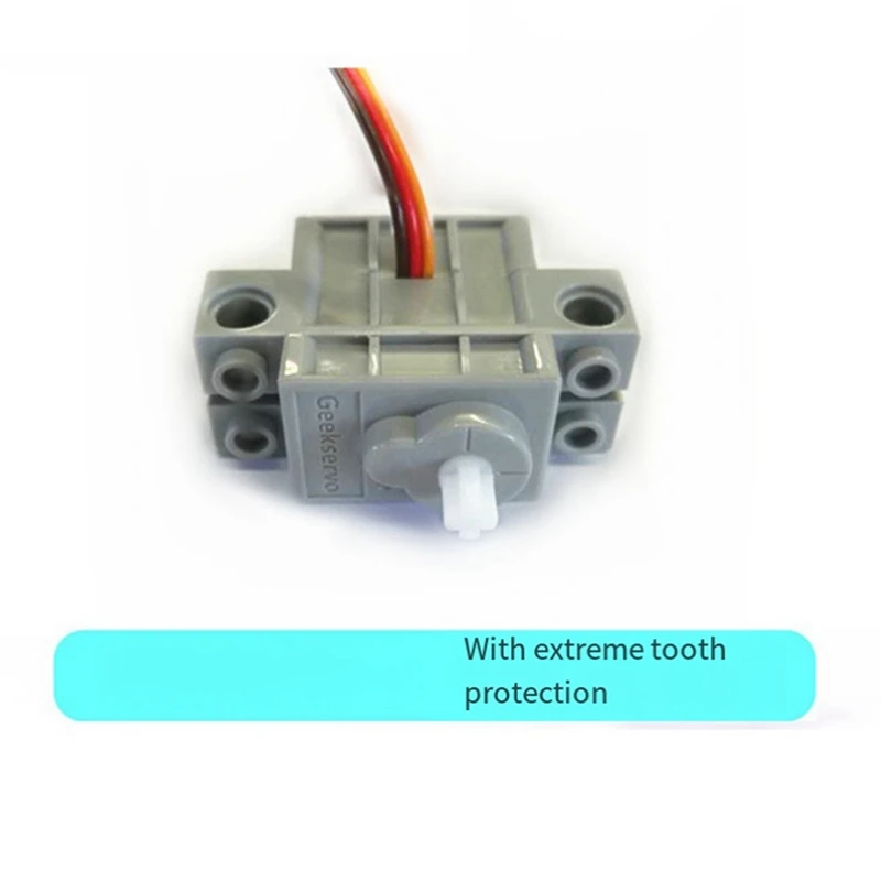 Geekservo Compatible For LEGO 9G Servo Programming Motor Multifunctional Convenient Portable Block Accessories Parts