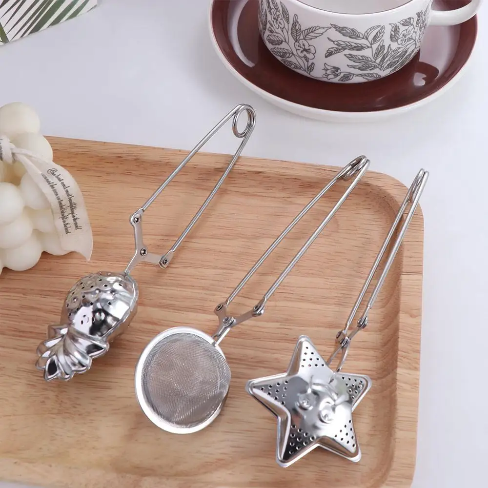Creative Brew Tea Tool Tea Accessories Stainless Steel For Loose Tea Tea Ball Tea Strainer Tea Leaf Filter Tea Infuser