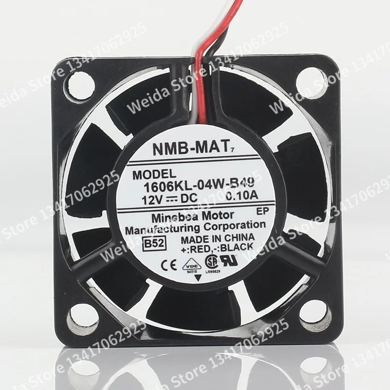 

Оригинальный вентилятор NMB 4015 5В 24В 48В DC12В 0.10А AC EC 4 см с двойным шарикоподшипником, трехпроводной, 1606KL-04W-B49, для инверторов