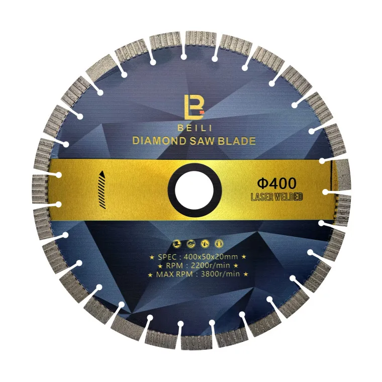 

400mm 16 Inch Laser Welded Diamond Saw Blade Factory Brand Disc Tool Cutting Cobblestone Concrete Granite Asphalt