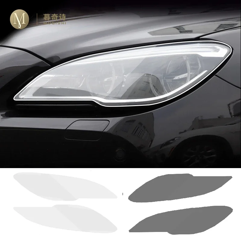 For BMW G32 Series 6 2015-2021Car Exterior PPF transparent Paint protective film TPU Anti scratch Headlamps protective film refi