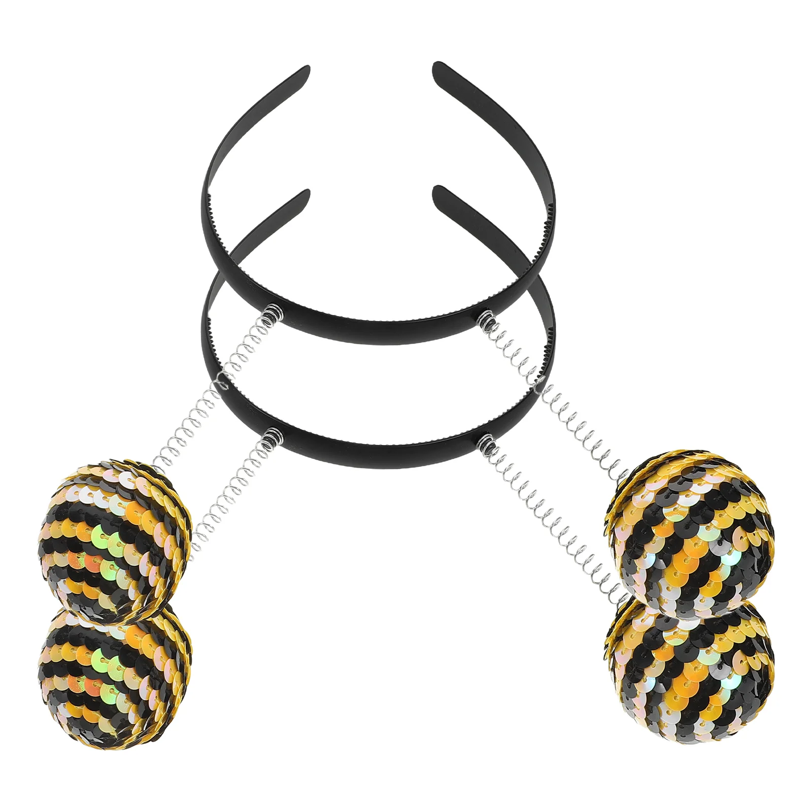 

2 Pcs Animal Headband for Girls Halloween Antenna Costume Accessories Foam Ball Headbands Kids Hairband