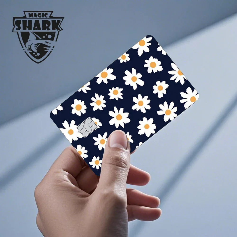 Magic Shark Kawaii Anime Tape Pig Dreamy Sticker Film Skin Cover for Debit Credit Bank Card Small Large Chip