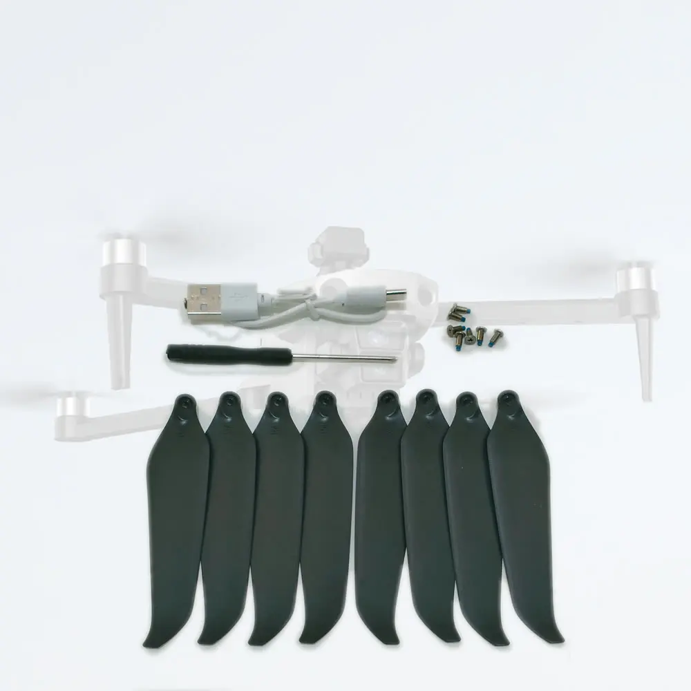 8PCS Propeller for K11 SE Dual Camera FPV Transmission Obstacle Avoidance Foldable Brushless ESC EIS Anti-Shake Drone