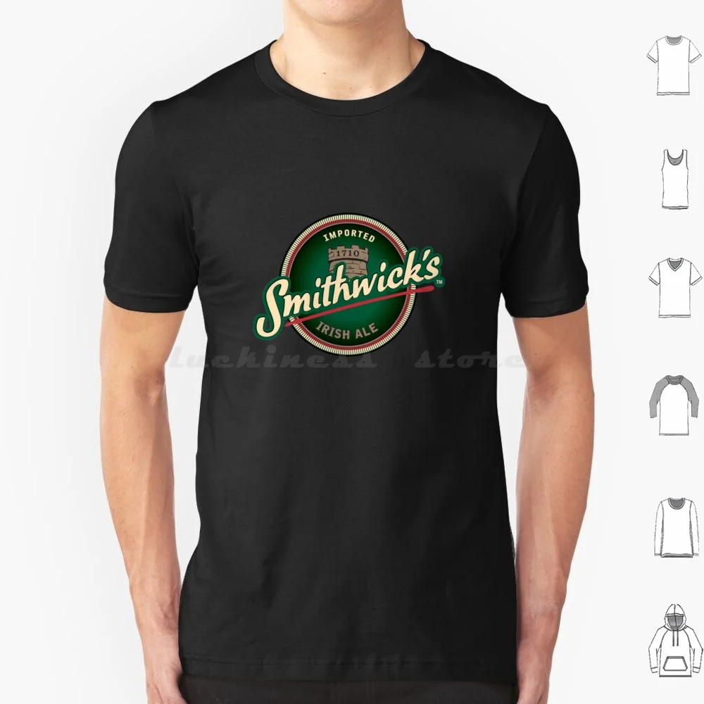 Smithwick Beer Classic T-Shirt T Shirt Cotton Men Women Diy Print Beer Smithwicks Irish Ireland Kilkenny Ale Bar Dublin Guiness