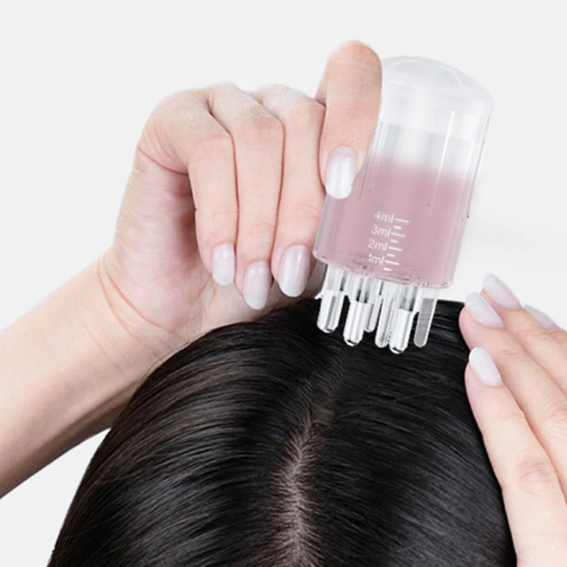 

New Scalp Applicator Liquid Comb For Hair Scalp Treatment Essential Oil Liquid Guiding Massager Comb Hair Growth Serum Oil Apply
