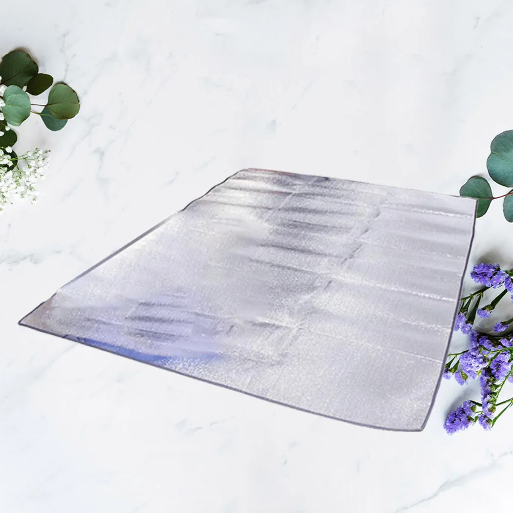 

Picnic Blanket Moisture-proof Pad Waterproof Mat Multifunction Multifunctional Silver Camping