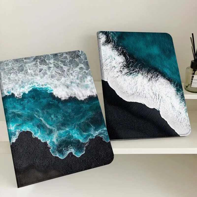 

Ocean Wave Blue Water Gift Tablet Case For Samsung Tab Galaxy S6 S11 A A7 A8 A9 A11 10.1 10.4 10.5 Plus Lite