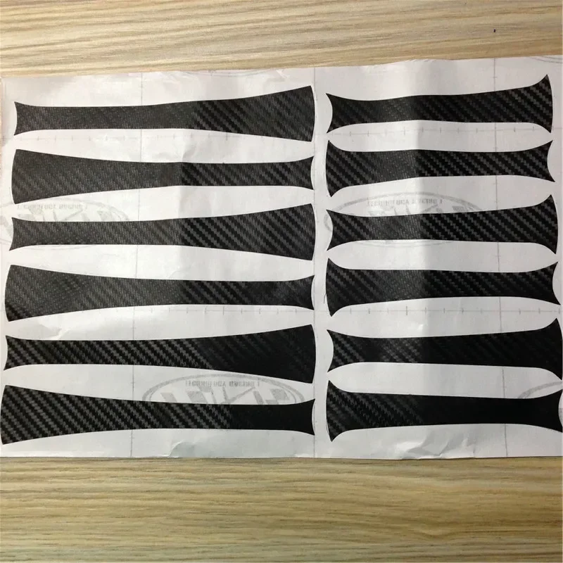 For Mitsubishi Jin Hyun dedicated hub stickers new ASX Jin Hyun modified wheel   fiber car stickers