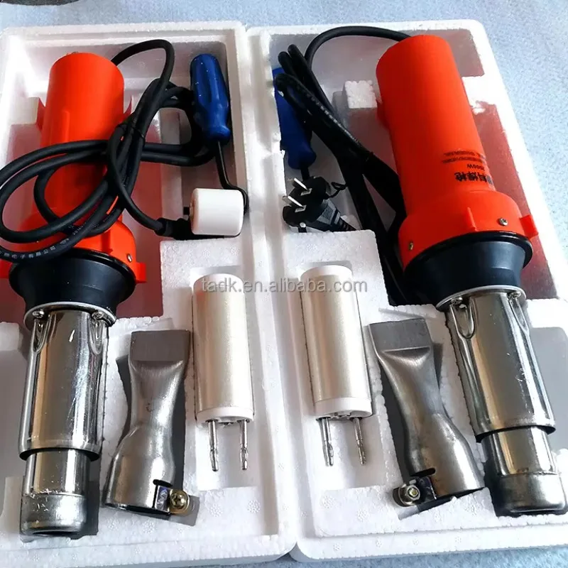 حار Sale800w آلة لحام الأغشية الأرضية البلاستيكية لغطاء أرضي بسمك 0.2 ~ 1.5 مللي متر