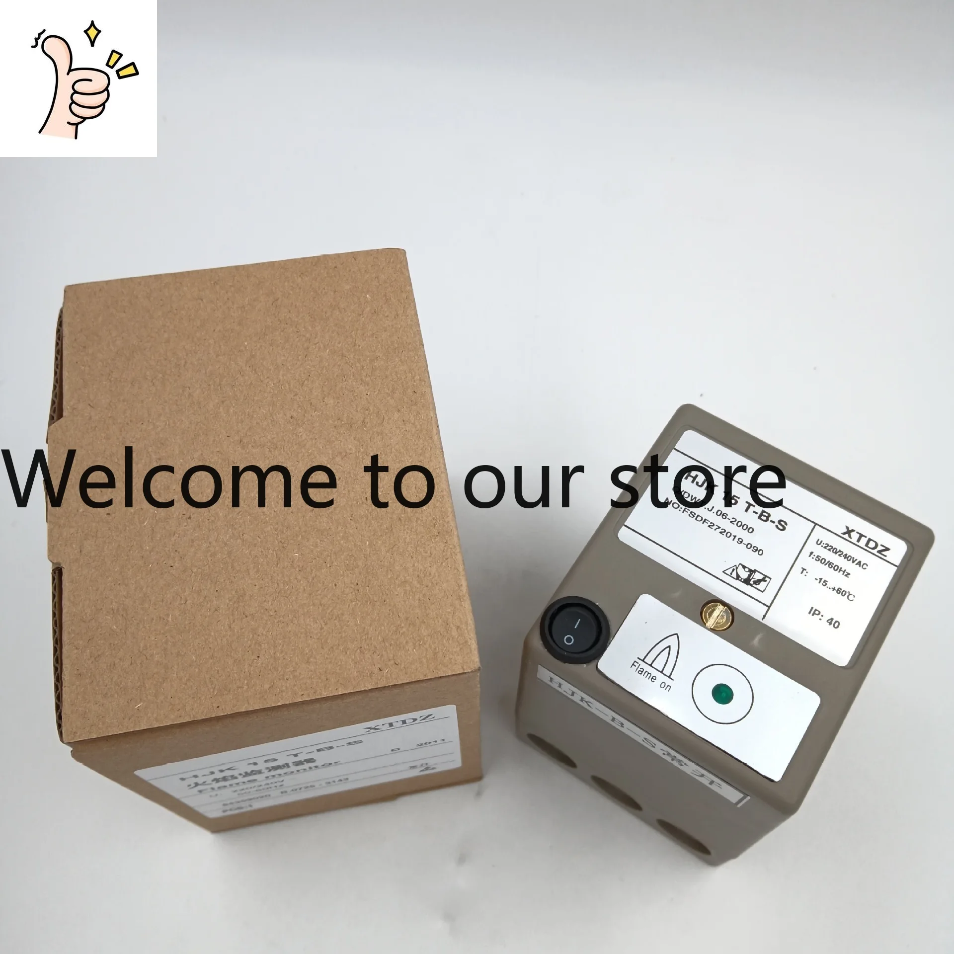 XTDZ flame monitor HJK 15 T-B-S 200 pieces in stock, original brand new and sent on the same day.