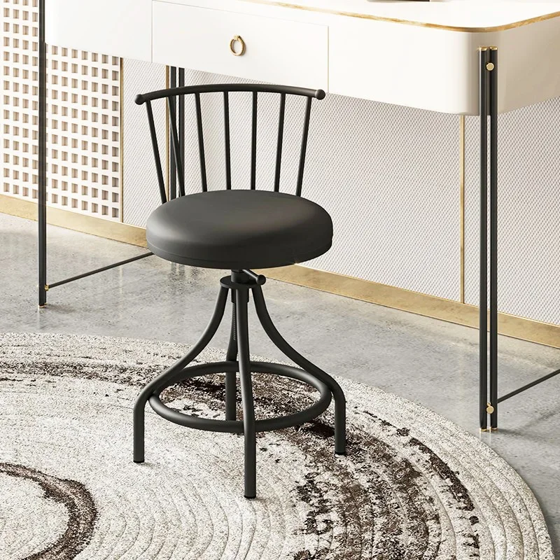 라이트 럭셔리 화장대 인터넷 유명인 인스타그램 회전 화장대 스툴