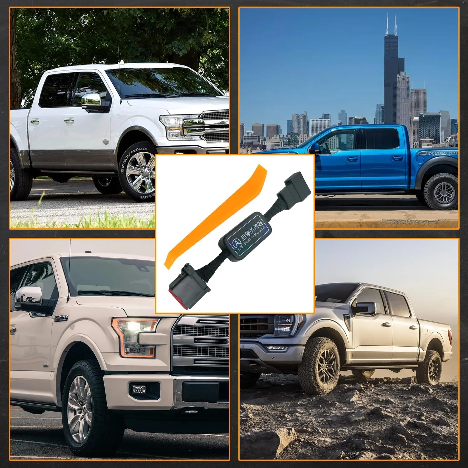 Expedition Car Auto Stop Canceller Automatic Stop Start Engine Eliminator Device Closer Cable For Ford F-150 2015-2020 13th F150