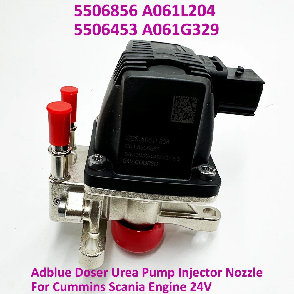 

In Stock , 5506856 Adblue Doser Urea Pump Injector Nozzle A061L204 5506453 A061G329 For Cummins Scania Engine 24V, High Quality