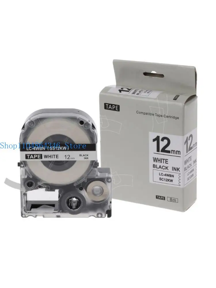 

652F 1PC Label Tape for-epson Label Machine LW-300 400 Adhensive