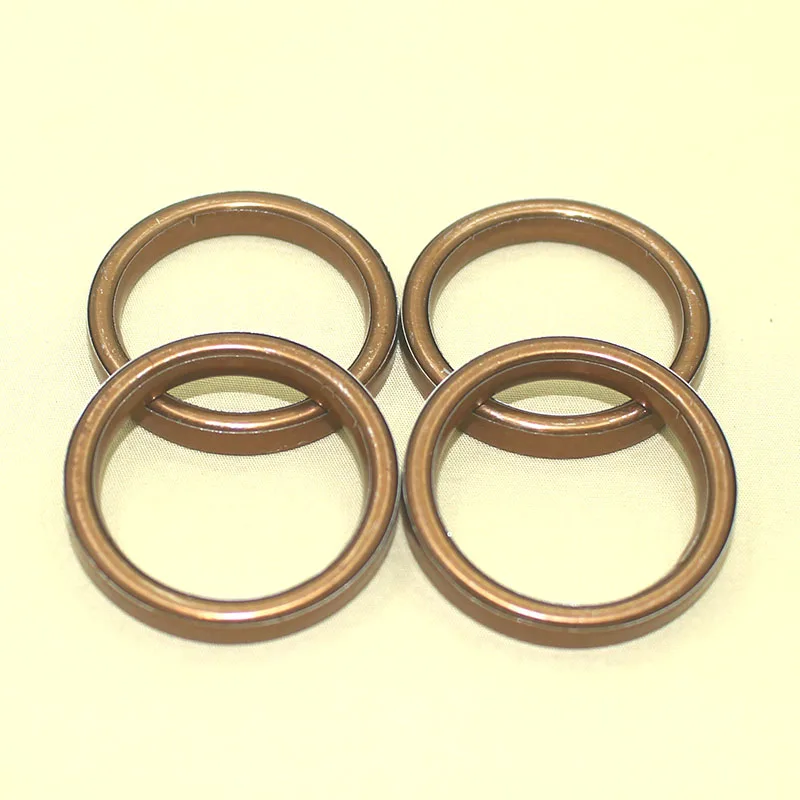 4 peças para honda xl125/s crf150f atc185s cm185t xl185s xr185 atc200/e/es/m/s/x junta do sistema de escape da motocicleta