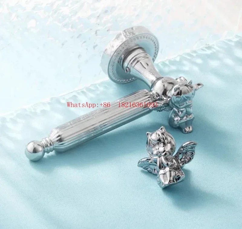 New Arrival Handle Door Lock Zinc Alloy Silent Bedroom Safety Lock Home Accessories Door Handle