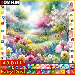 HOMFUN Fairy Dust AB Diamond Painting