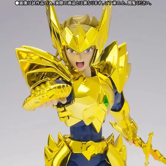 In Stock Bandai Soul Limited Odin Leo Aiolia Golden Soul Saint Seiya Myth Cloth EX Knights of The Zodiac Action Figure Model