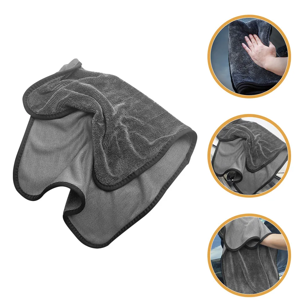 

Полотенце для мойки автомобиля, толстое, впитывающее, многофункциональное, для сушки, полировки кузова, стекол и салона автомобиля