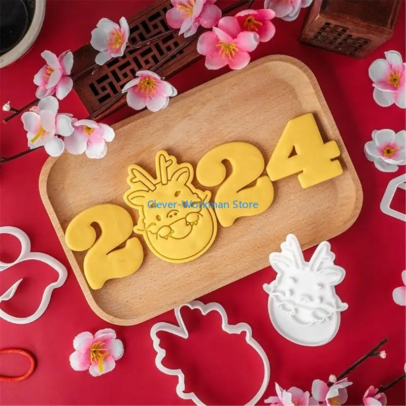 

24TD Biscuit Molds Bakeware Tool Kitchen Baking Accessories Suitable for Celebrations