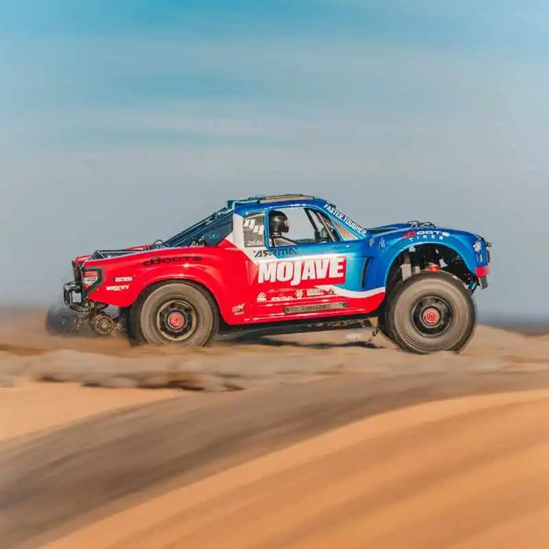 ARRMA Nowy 1:8 MOJAVE 4S BLX Duży Model Samochodu Terenowego na Zdalne Sterowanie, Elektryczny Model Samochodu RC na Zdalne Sterowanie, Idealny do Pustyni, Short Course, RTR