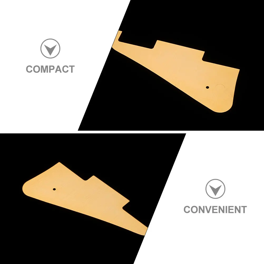 

Acoustic Guitar Pickguard Metal Protective Board Durable Scratch Resistant Easy Installation Gift Guitar Pickguard