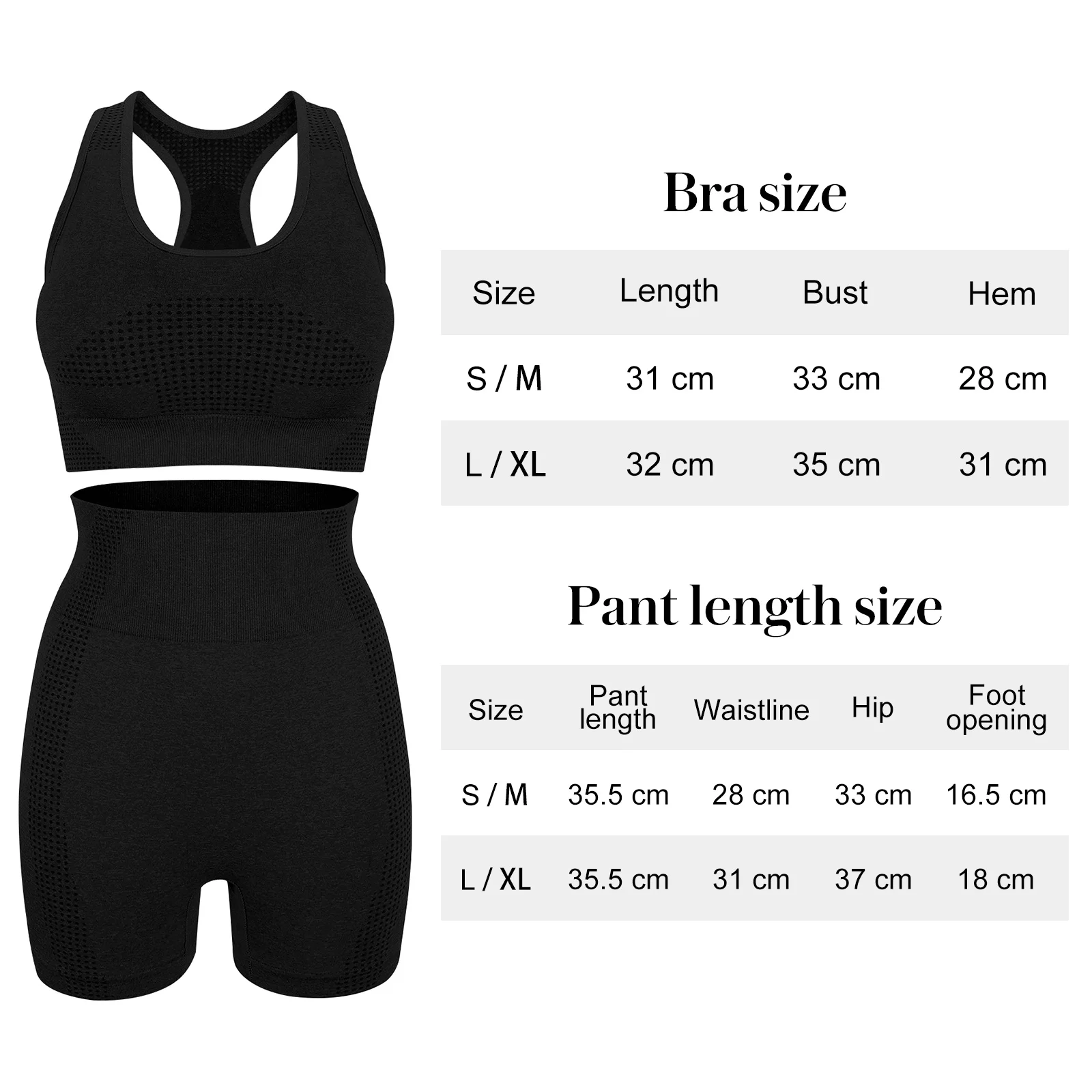 Women Yoga Fitness Tank Top Shorts Set Black Lightweight Breathable Gym Running Clothes Workout Sets For Women