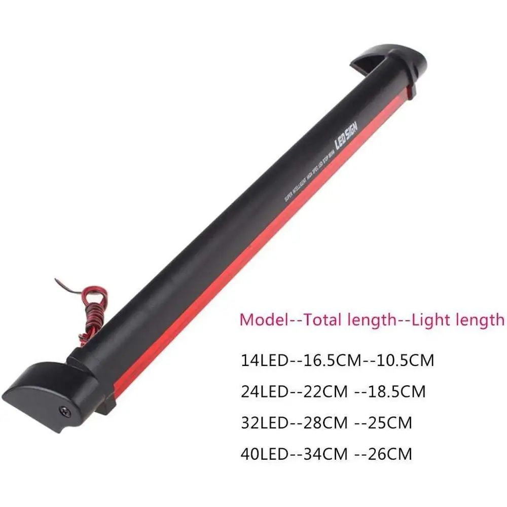 

12 В 24 Автомобильный задний третий стоп-сигнал, новый стоп-сигнал, светодиодный дополнительный красный сигнальный фонарь, стоп-сигнал, универсальный для автомобилей