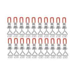 20 Pack Adjustable Toggle Latch Clamp 4001, 330 Lbs Holding Capacity, Heavy Duty Quick Release Pull Latch Toggle Clamp