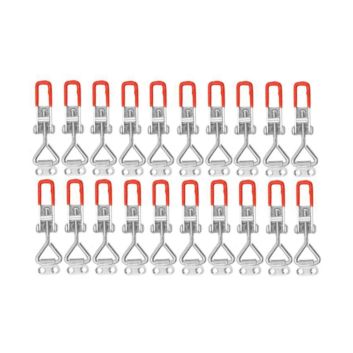 Braçadeira de Trava Ajustável Heavy Duty Quick Release Pull 330 Lbs Holding Capacidade 4001 20 Pack