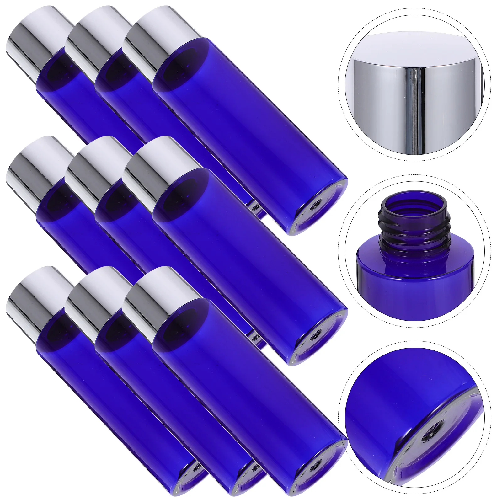 10 Stück Unterverpackung 100 ml leere Lotionsflasche nachfüllbarer Reisespender für Toner Gel Creme Emulsion Probenbehälter