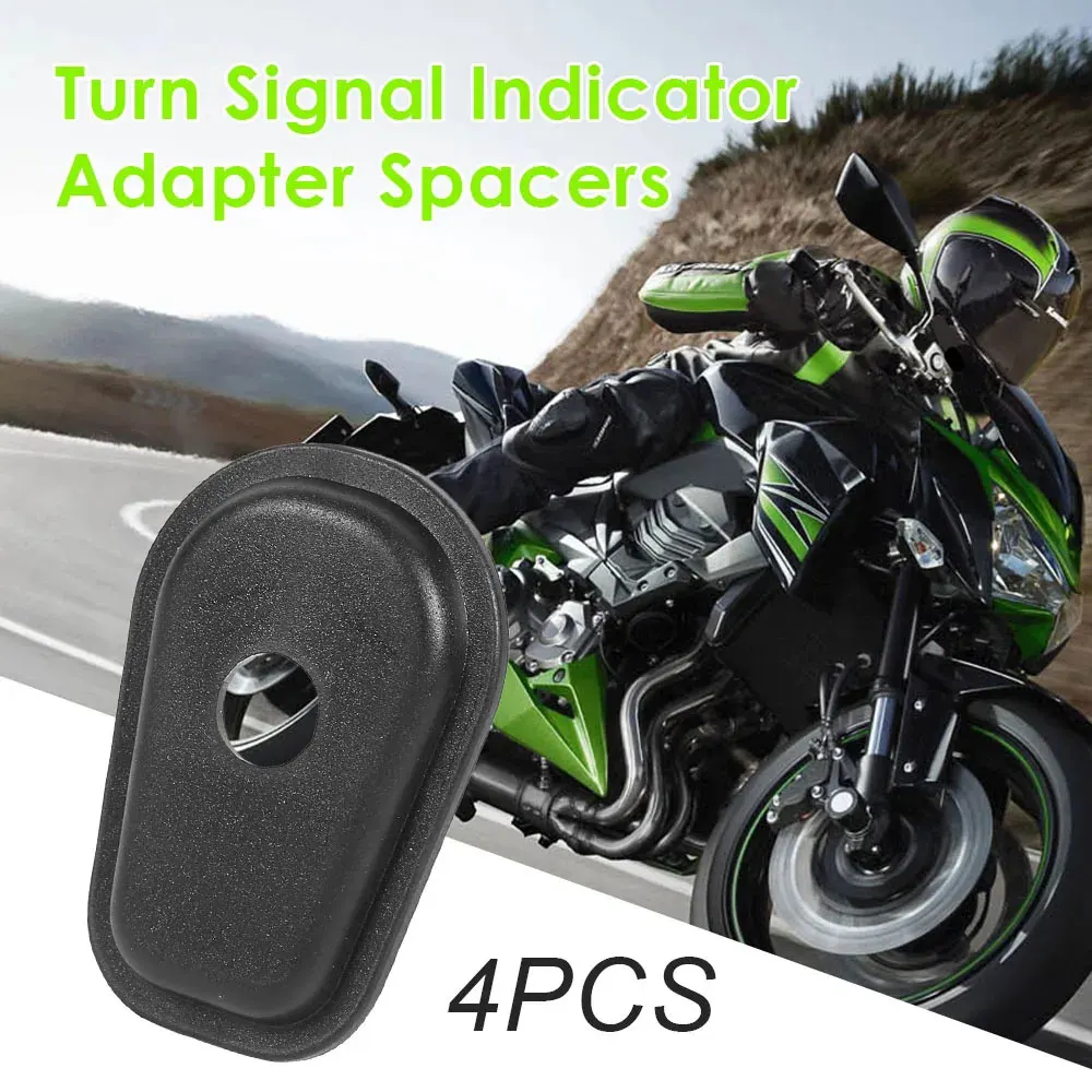 4x Motorcycle Turn Signal Indicator Lamp Adapter Gasket for KAWASAKI Z400 Z650 Z900 Z900RS Z1000 Ninja400 Versys-X300 Versys 650