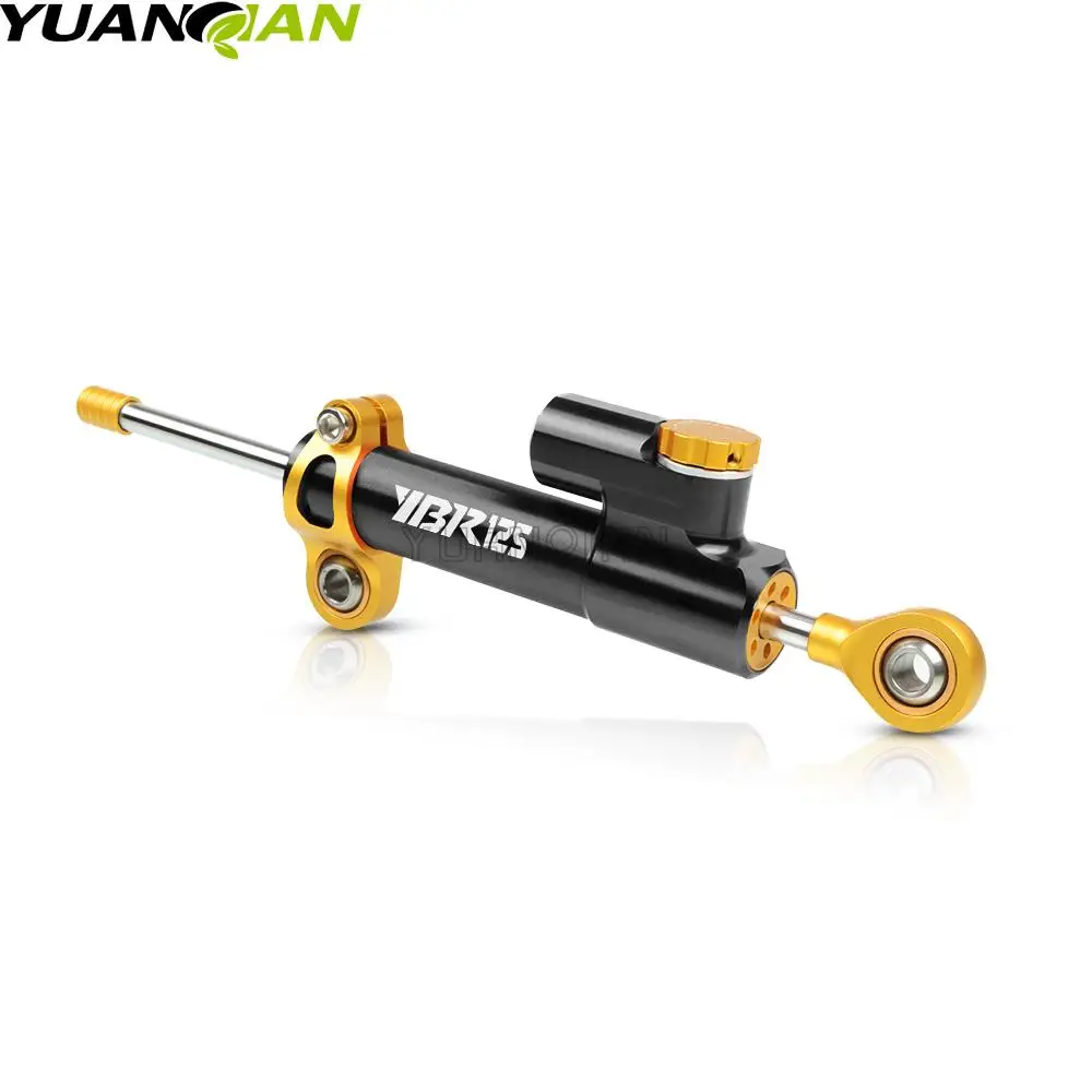 FOR YAHAMA YBR 125 250 YBR125 YBR-125 Universal Motorcycle Adjustable Steering Damper Stabilizer 2005-2016 2006 2007 2008 2009