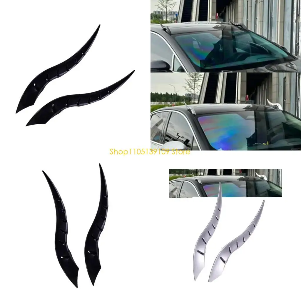 

Scratch Resistant Weatherproof Vehicle Roof Dragon Horn Accessories With Safety Rounded Edges Hassle Less Installation