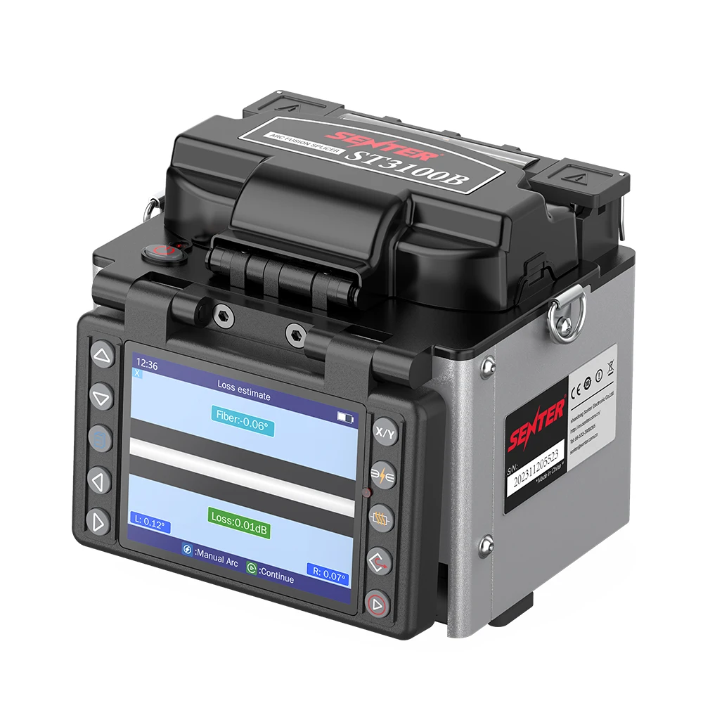 

ST3100B small size handheld optical fiber fusion splicer ARC fusion splicing machine optical fusion splicer