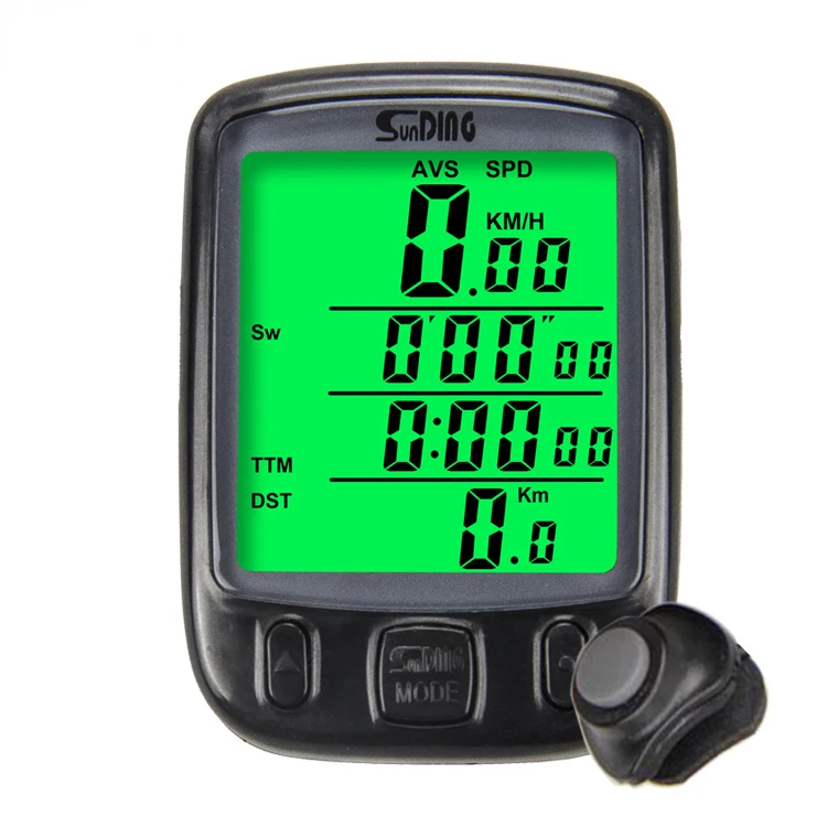 SD-563C Wireless Large Screen Bicycle Code Watch Bicycle Timer Stop Watch Chinese and English