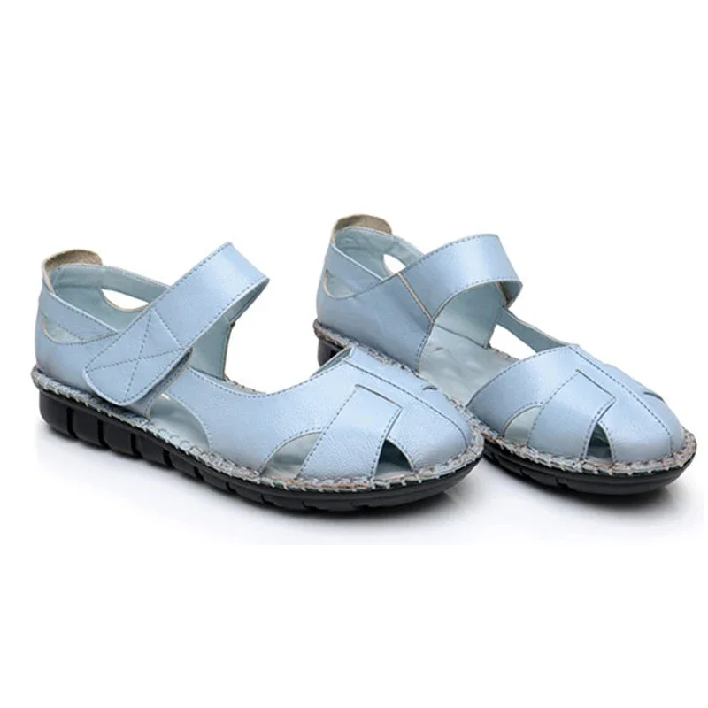 SNURULANMother sandals middle-aged women summer new soft-bottomed fashion sandals casual comfortable non-slipladies sandals E137